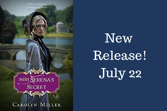 New Release: Miss Serena’s Secret by Carolyn&nbsp;Miller