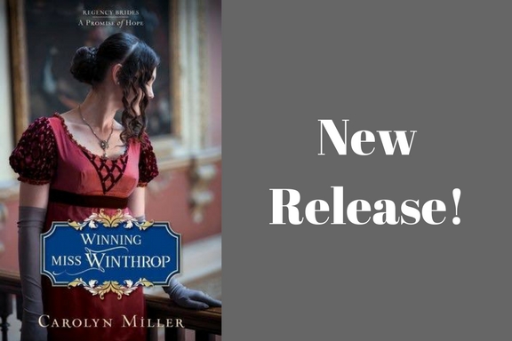 New Release: Winning Miss Winthrop by Carolyn&nbsp;Miller
